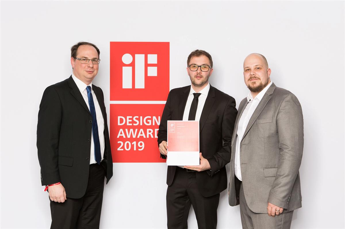 Reaping the rewards – the iF Design Award is ours!